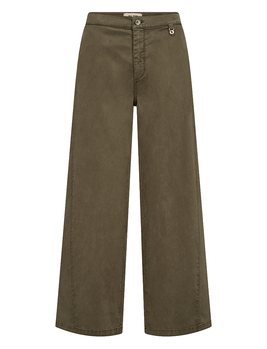 MOS MOSH - MMVincent Rosemary Pant - hosen mit weitem bein - sea turtle - 0