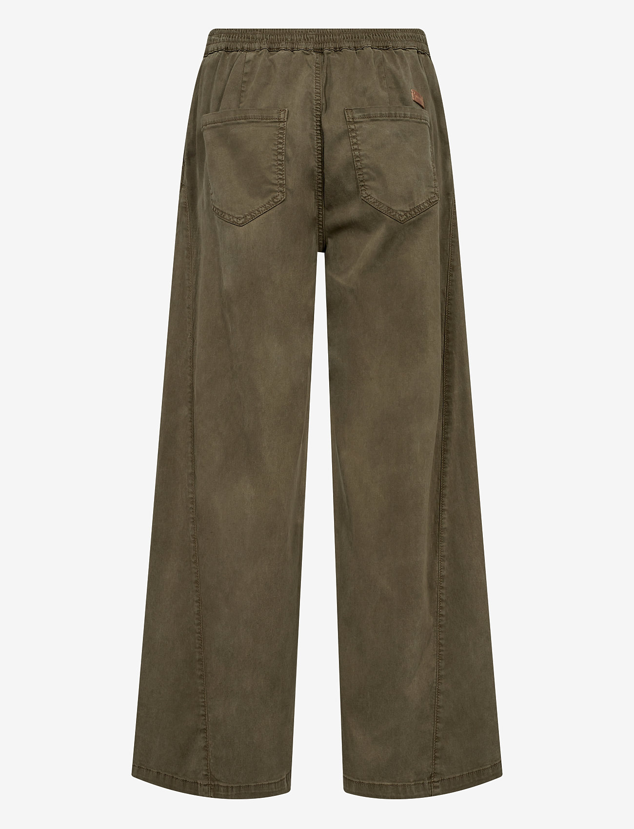 MOS MOSH - MMVincent Rosemary Pant - wide leg trousers - sea turtle - 1