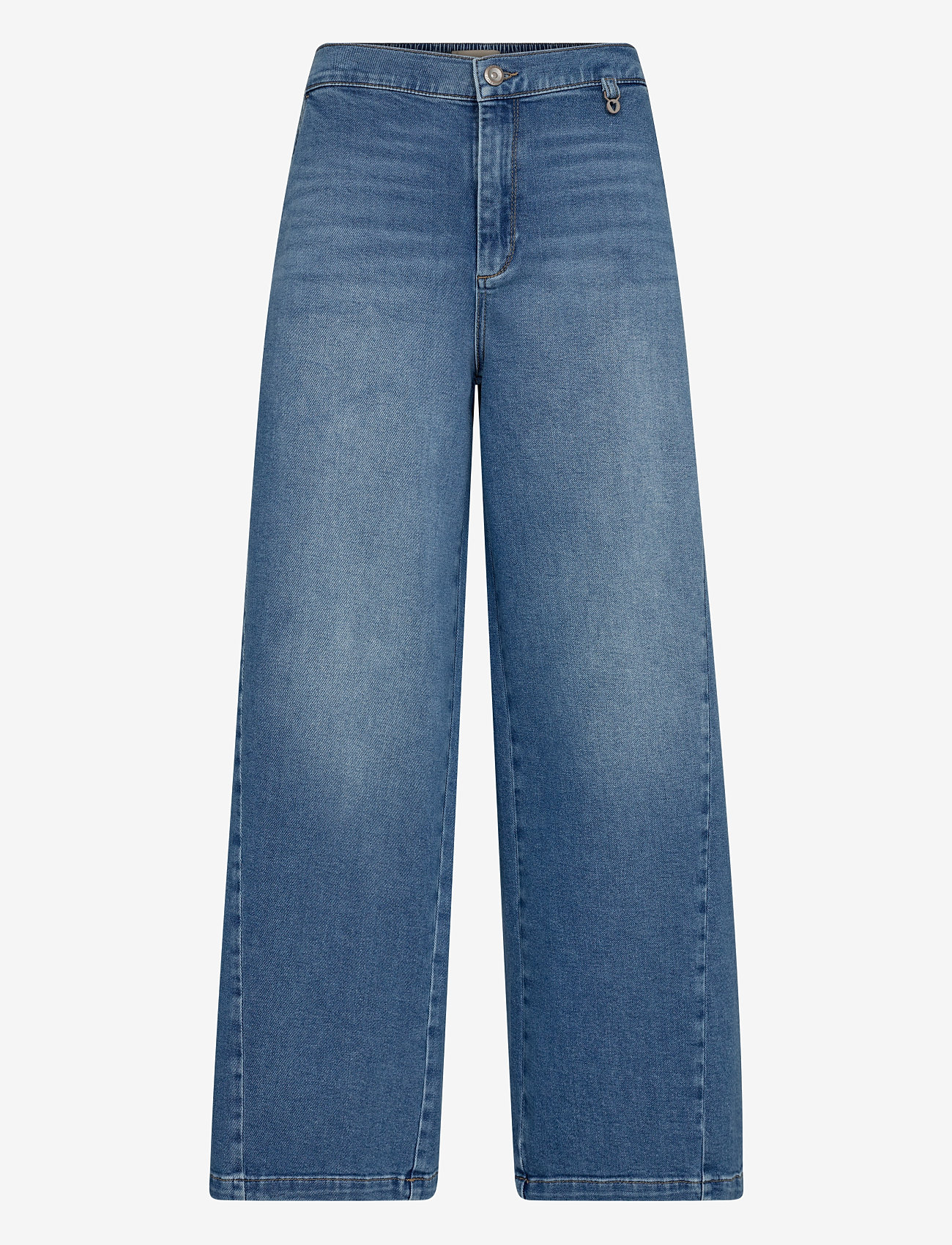 MOS MOSH - MMVincent Lyon Jeans - hosen mit weitem bein - light blue - 0