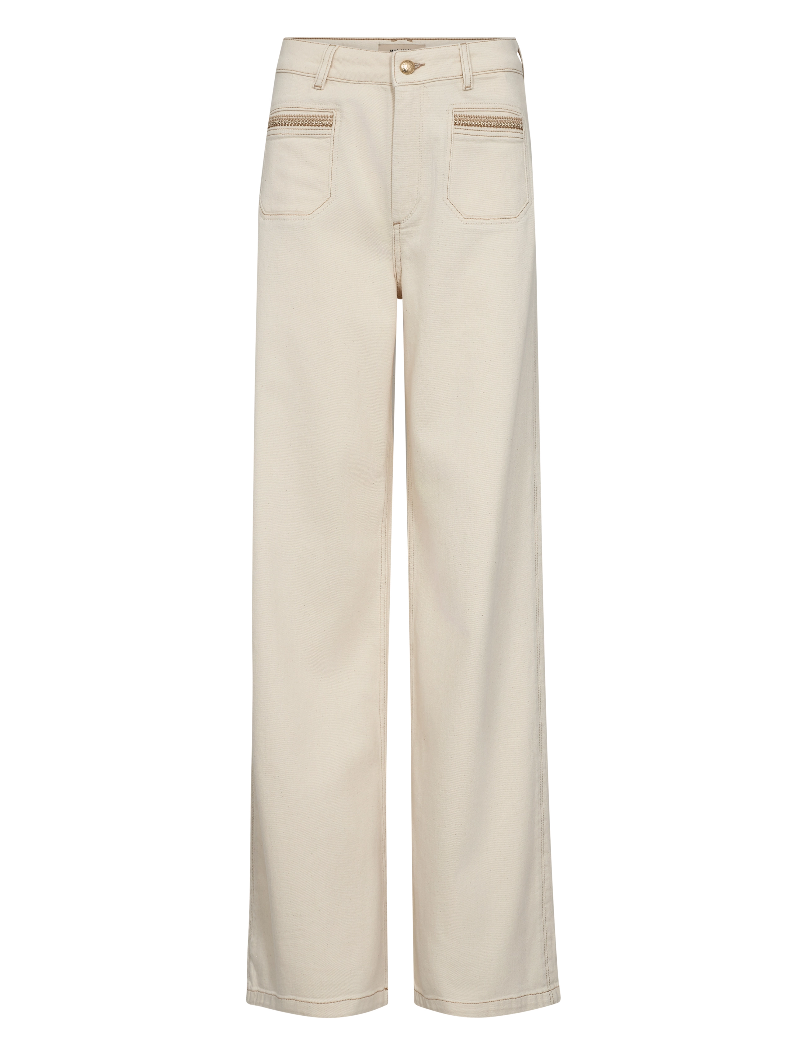 MOS MOSH Mmcolette Clay Jeans Cream - 27 Long - Damen