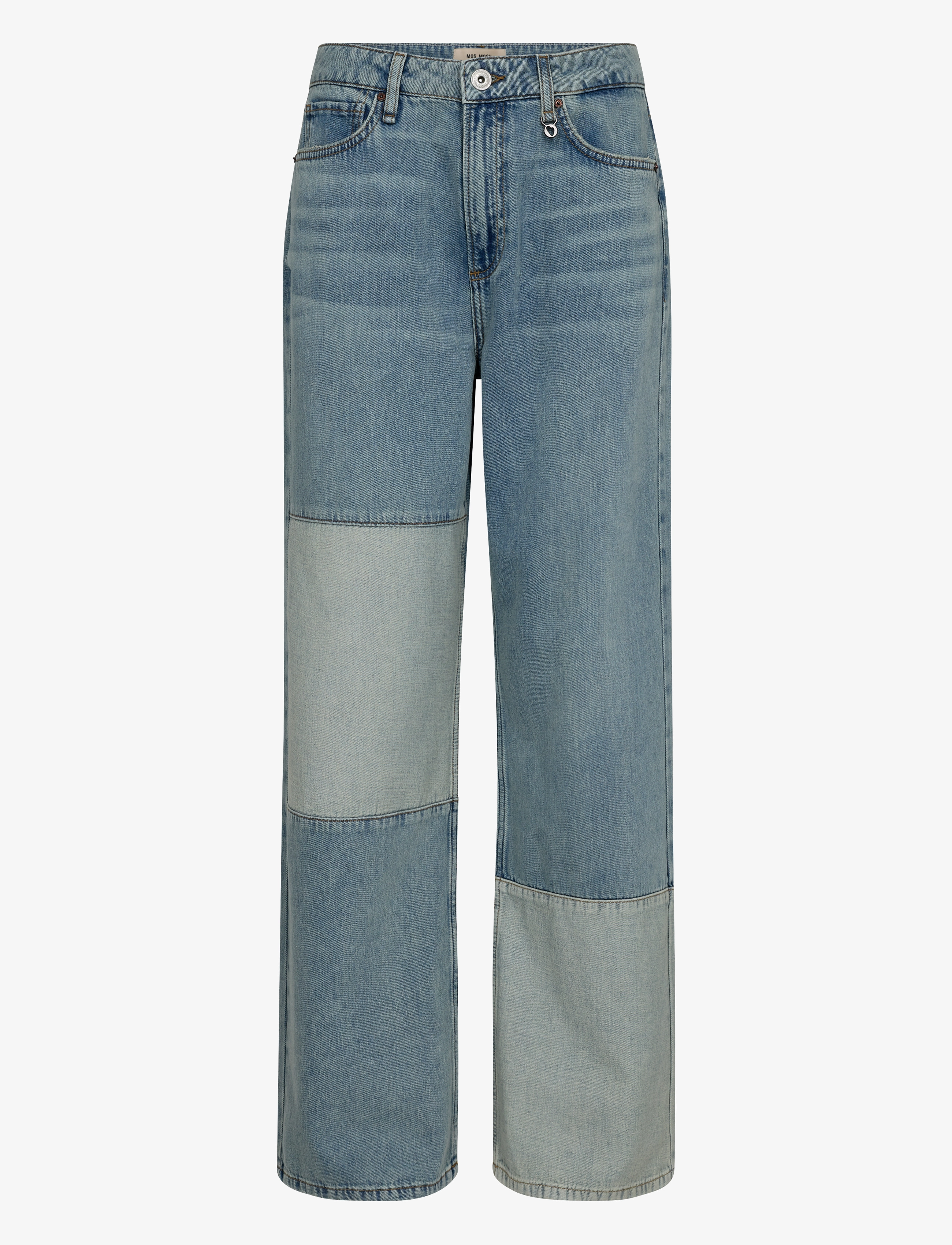 MOS MOSH MMRelee Block Jeans - Transitional Layering - MID BLUE / blue