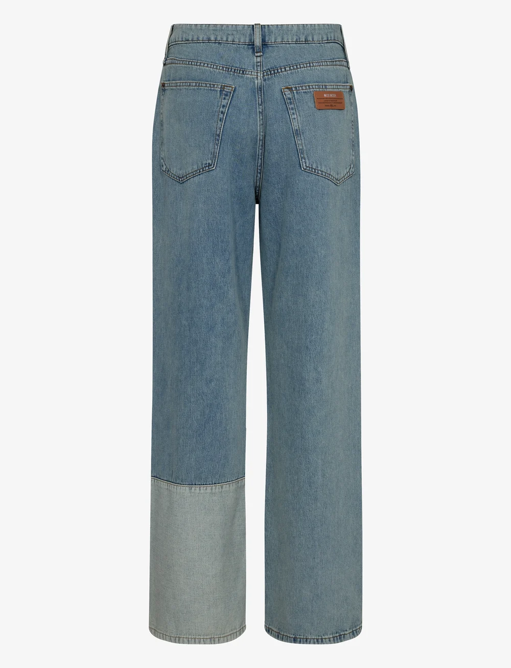 MOS MOSH - MMRelee Block Jeans - straight jeans - mid blue - 1