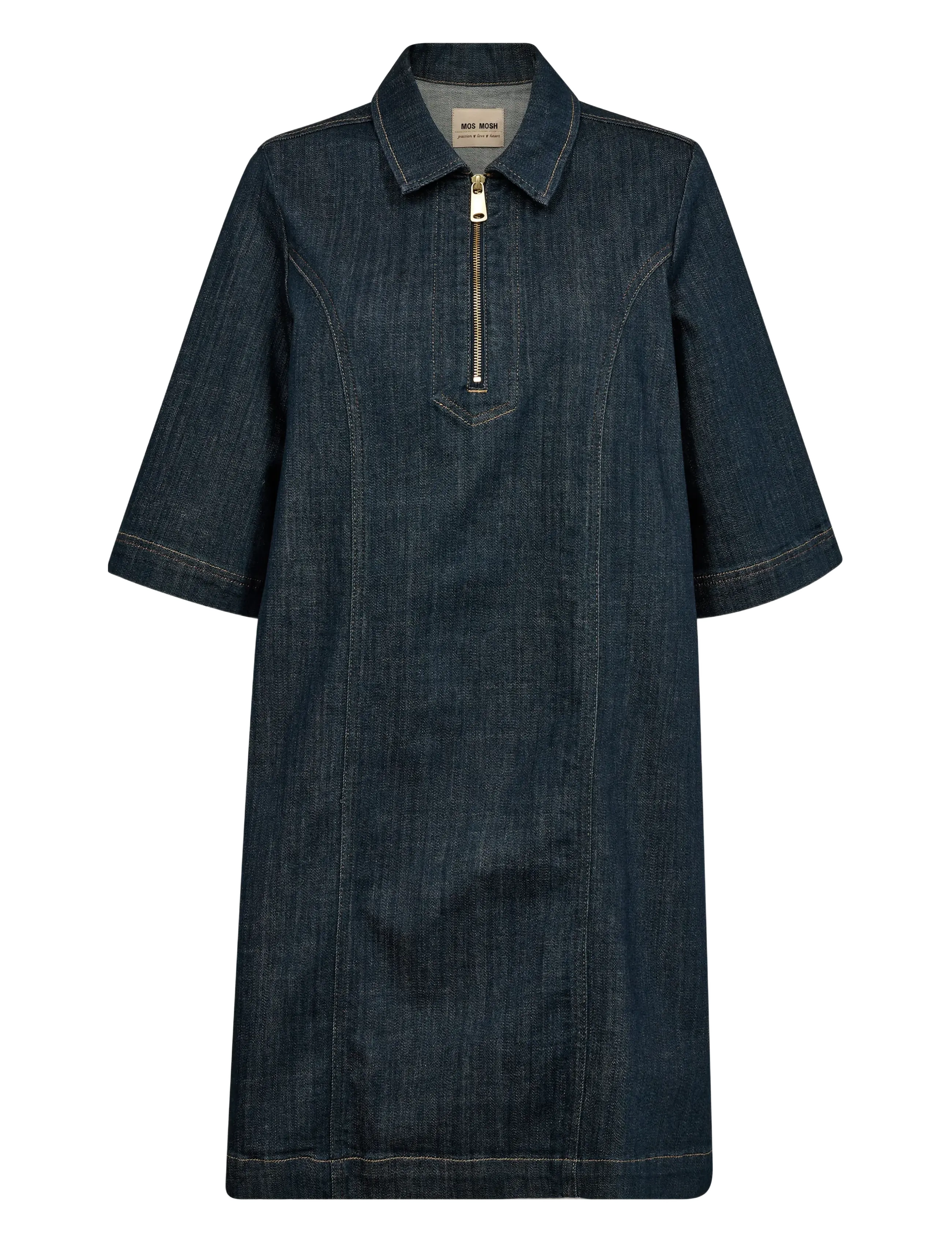 MOS MOSH - MMAbigail Denim Dress - dark blue - 0