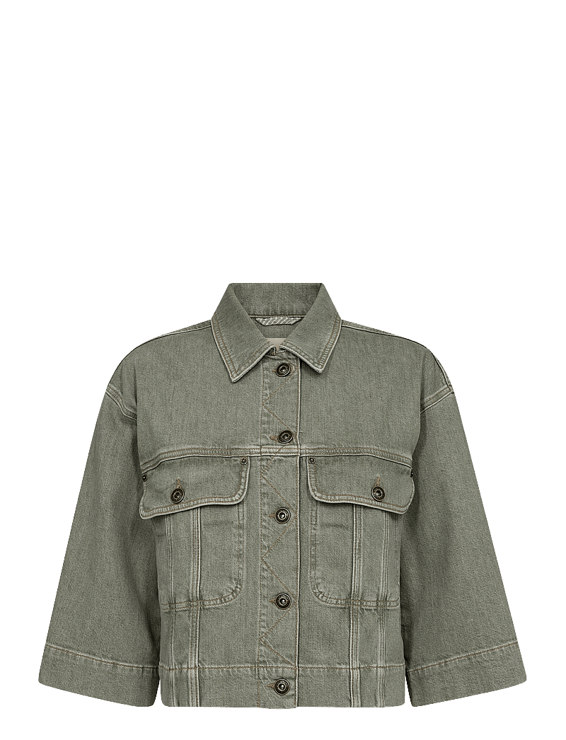 MOS MOSH - MMPenn Dyed Jacket - kevadjoped - shadow - 0