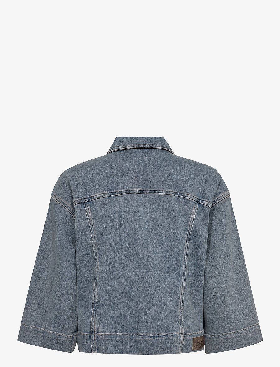 MOS MOSH - MMPenn Ice Rivet Jacket - frühlingsjacken - ice blue - 1