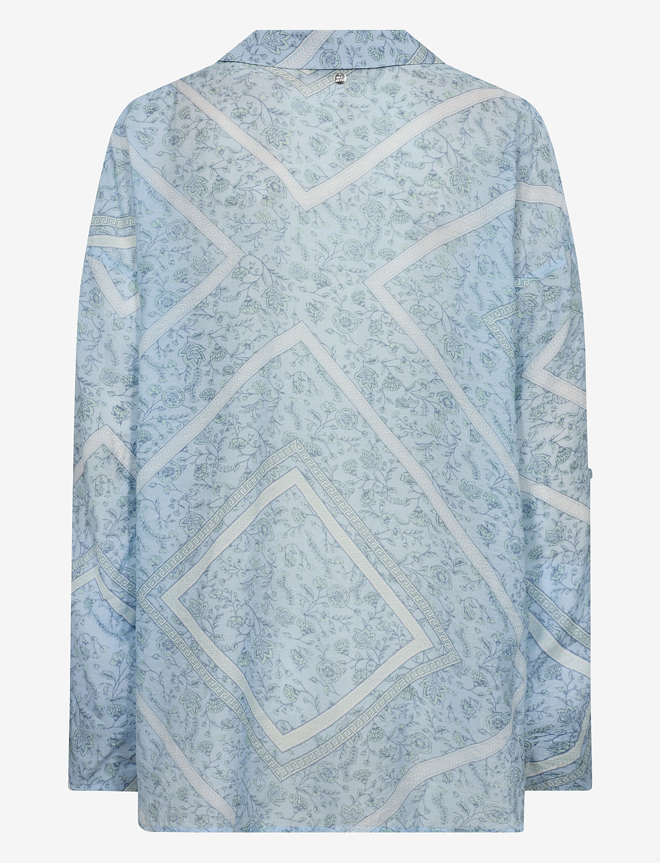 MOS MOSH - MMJelena Boarda Shirt - langærmede bluser - skyway - 1