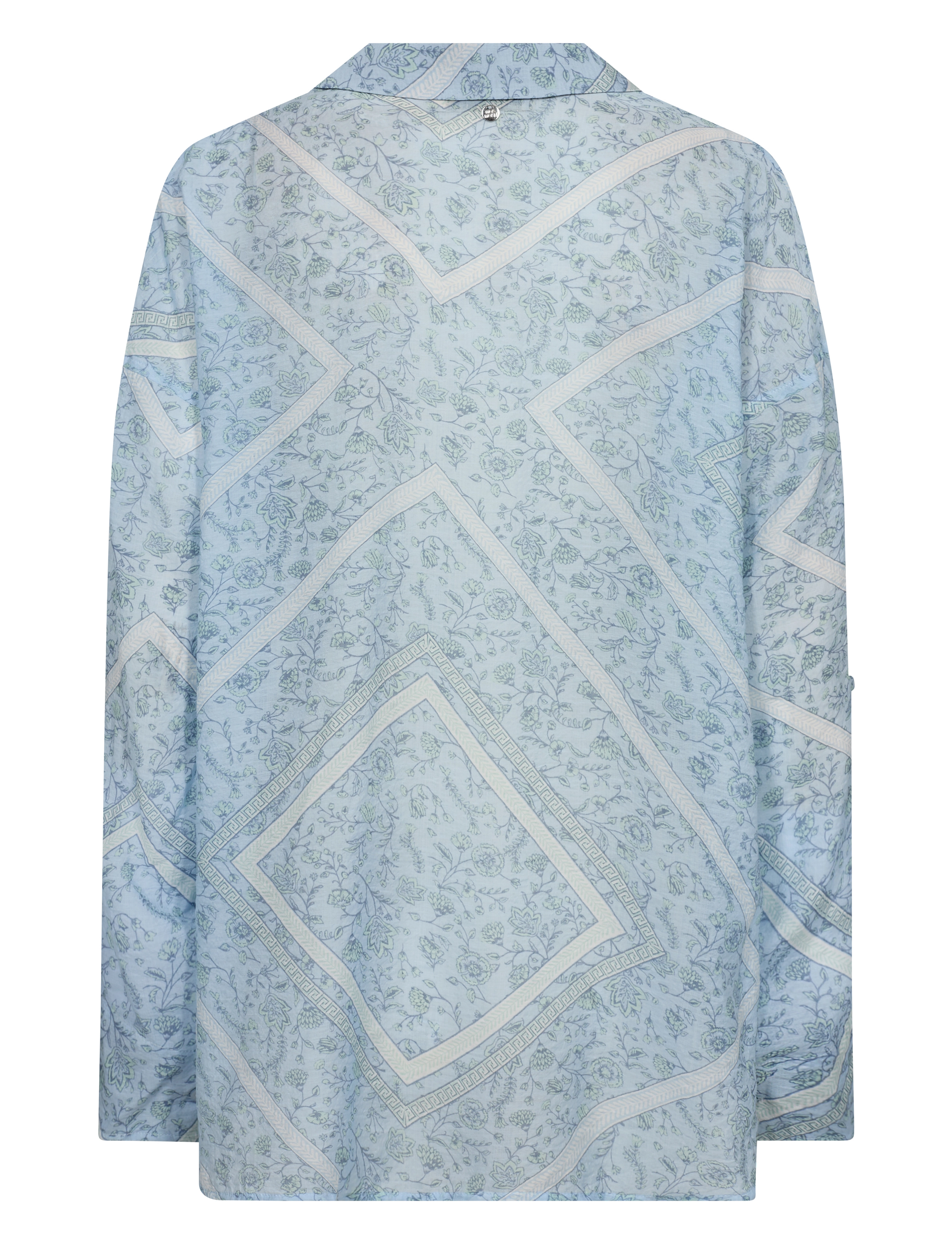 MOS MOSH - MMJelena Boarda Shirt - blouses met lange mouwen - skyway - 1