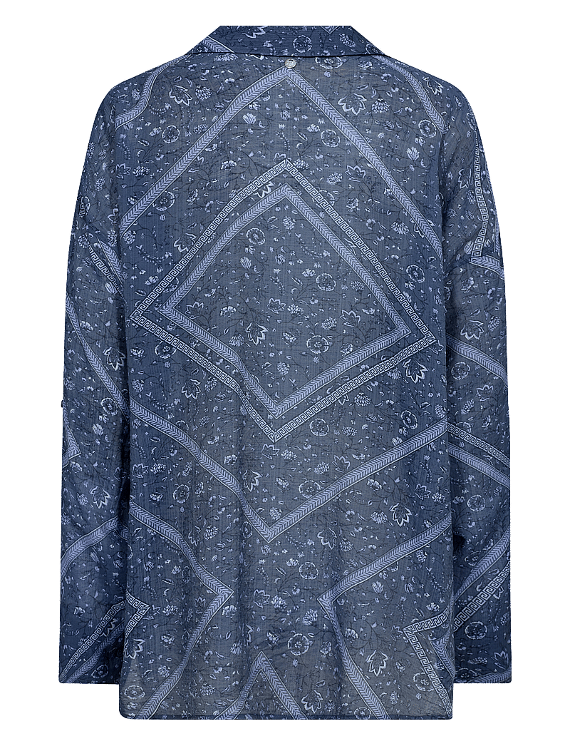 MOS MOSH - MMJelena Boarda Shirt - langærmede bluser - spellbound - 1