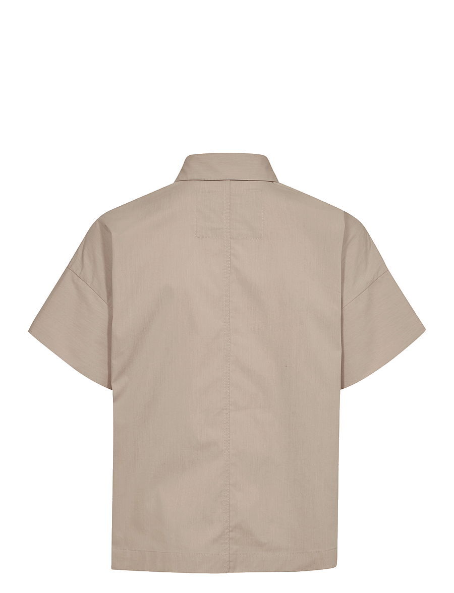 MOS MOSH - MMTazhi Cotny Shirt - feather gray - 1