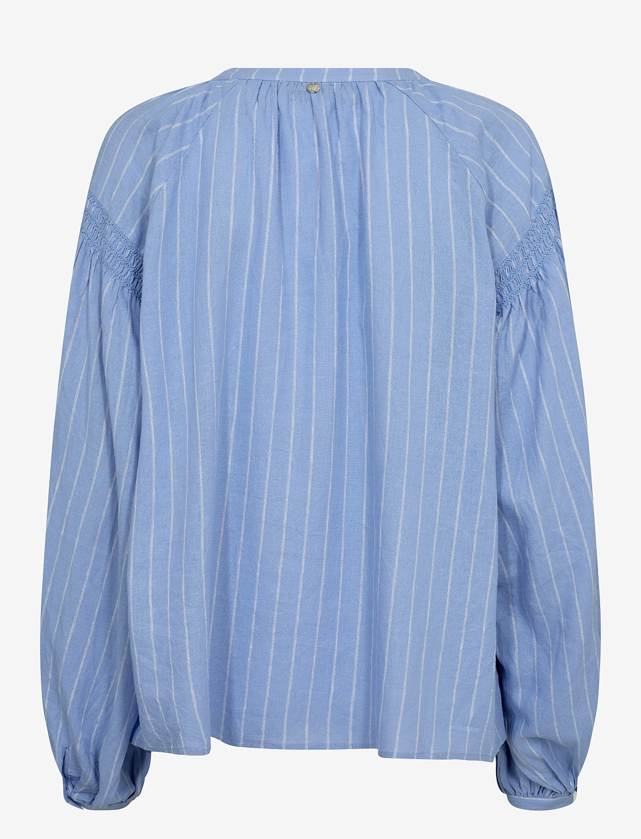 MOS MOSH - MMSafi Blouse - långärmade blusar - hydrangea - 1