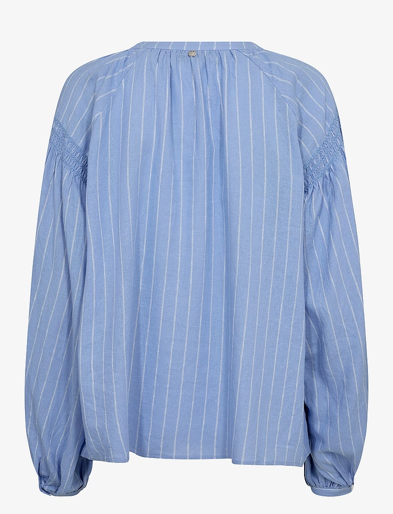 MOS MOSH - MMSafi Blouse - långärmade blusar - hydrangea - 1