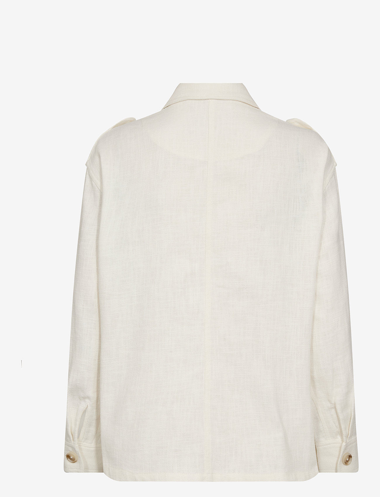 MOS MOSH - MMAlfea Ramie Jacket - sügisjakid - ecru - 1