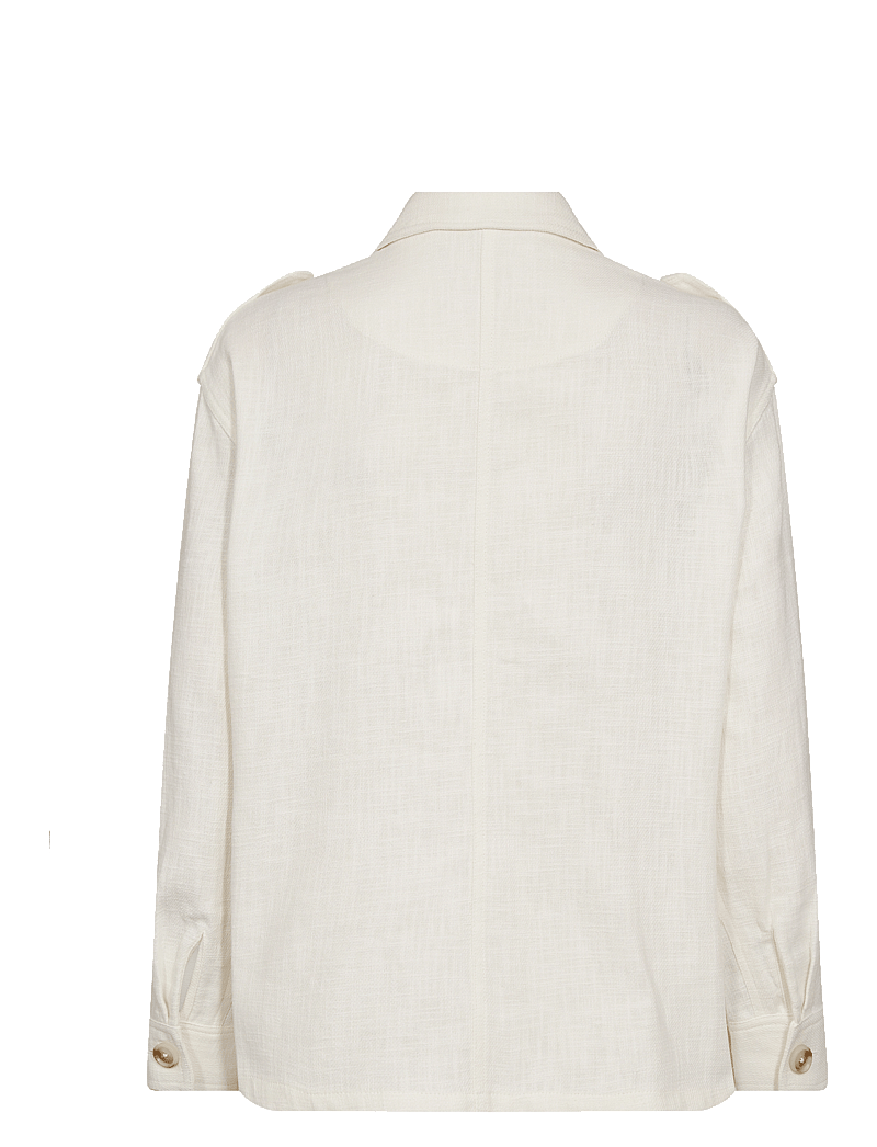 MOS MOSH - MMAlfea Ramie Jacket - sügisjakid - ecru - 1