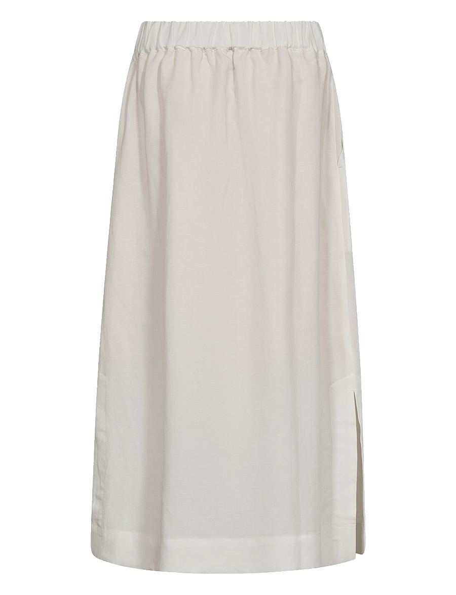 MOS MOSH - MMEnja Alexis Skirt - midiseelikud - ecru - 1