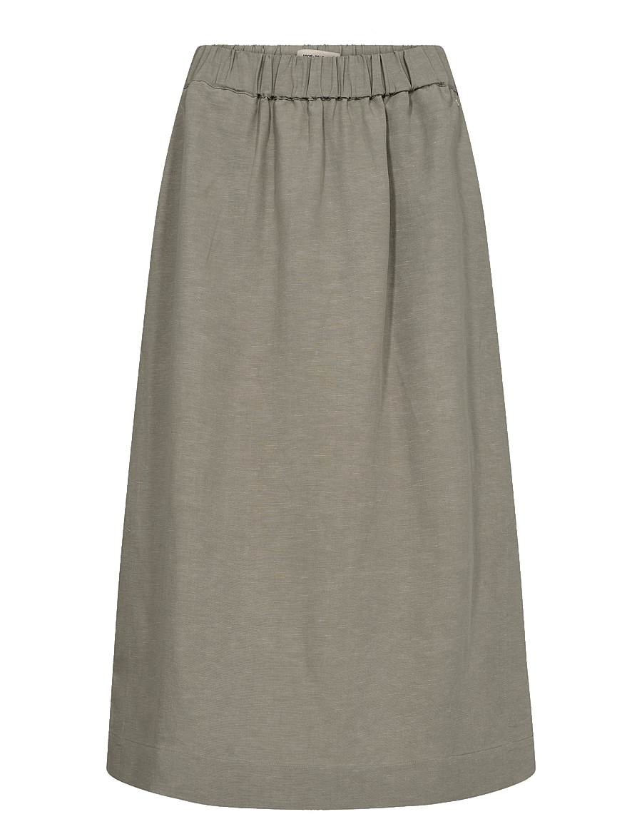 MOS MOSH - MMEnja Alexis Skirt - midiseelikud - shadow - 0