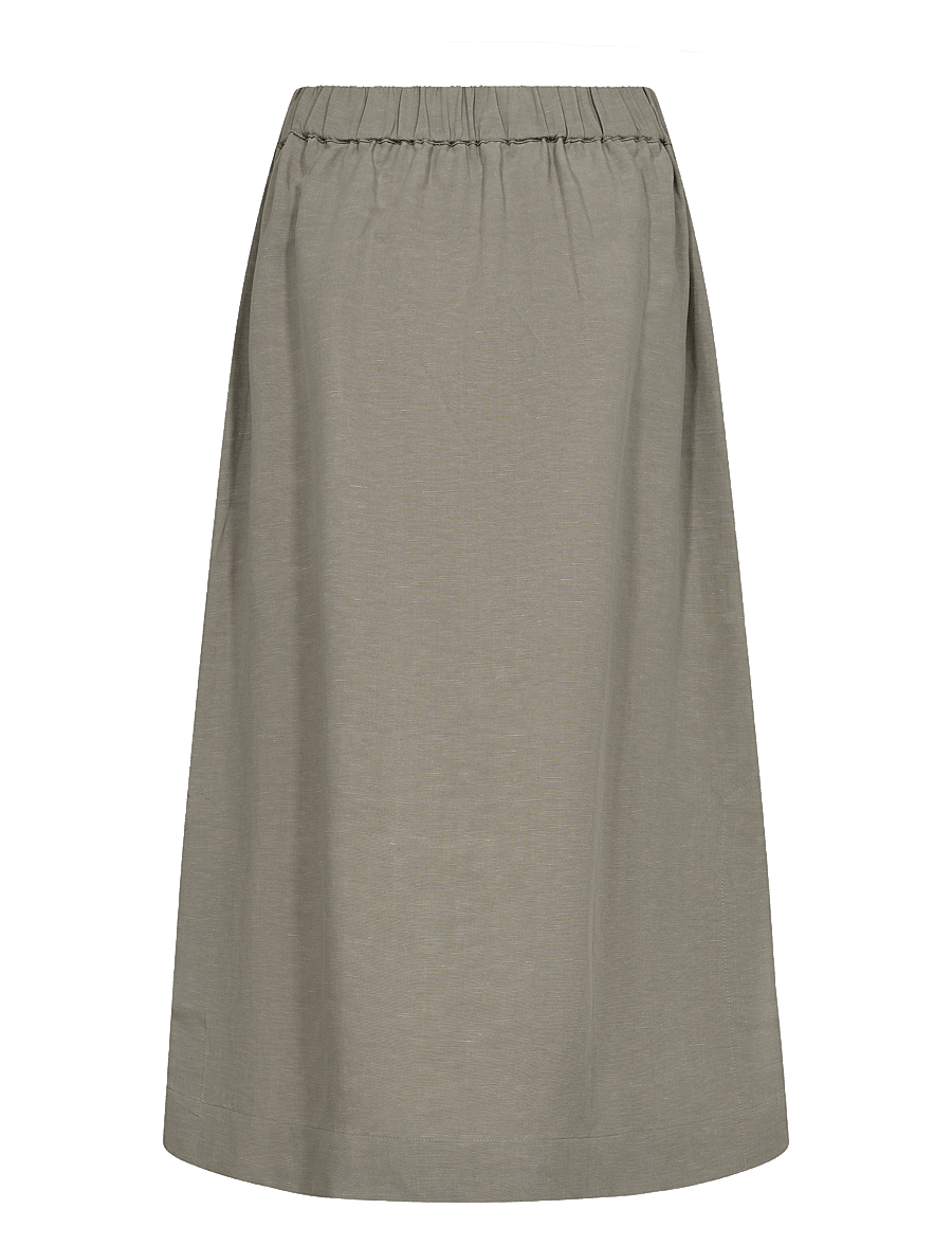 MOS MOSH - MMEnja Alexis Skirt - midiseelikud - shadow - 1