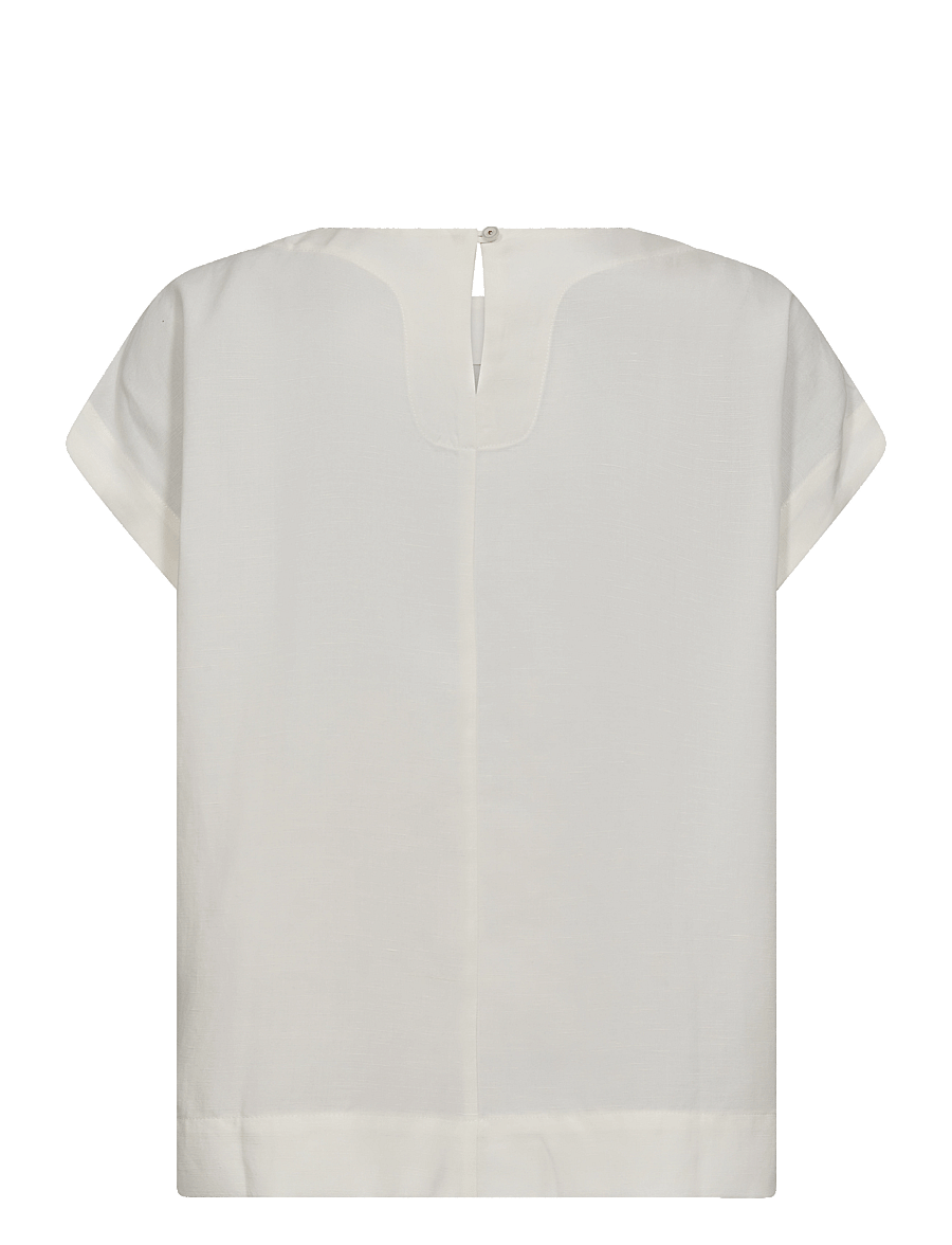MOS MOSH - MMElena Alexis Blouse - blouses à manches courtes - ecru - 1