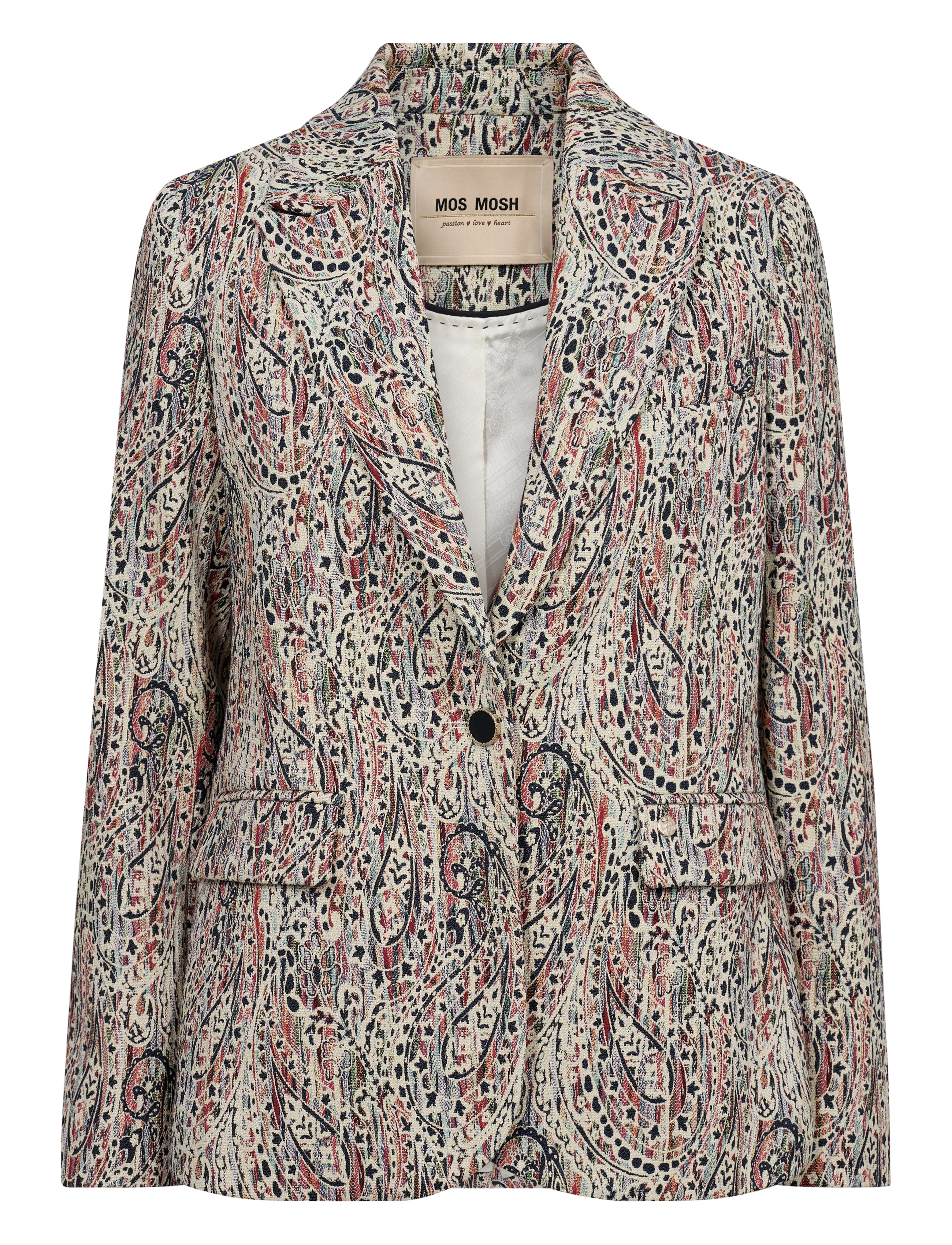 MOS MOSH Mmlinea Paloma Blazer Patterned - 36 - Damen