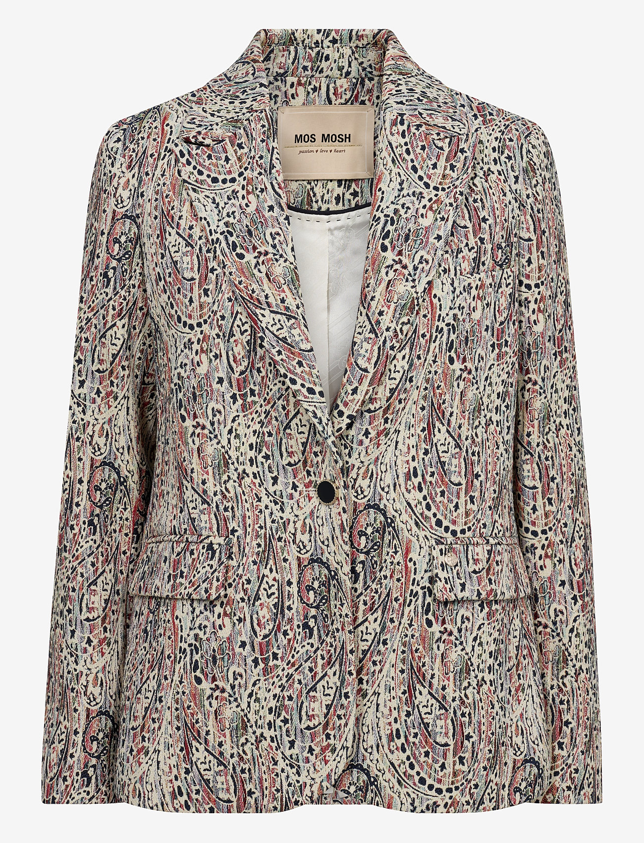 MOS MOSH - MMLinea Paloma Blazer - yksiriviset bleiserit - chinese red - 0