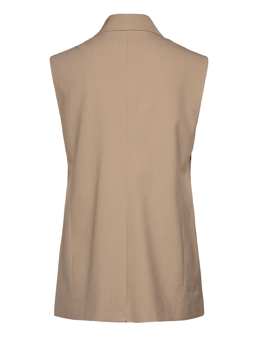 MOS MOSH - MMPhiline Roy Vest - gilets - sesame - 1