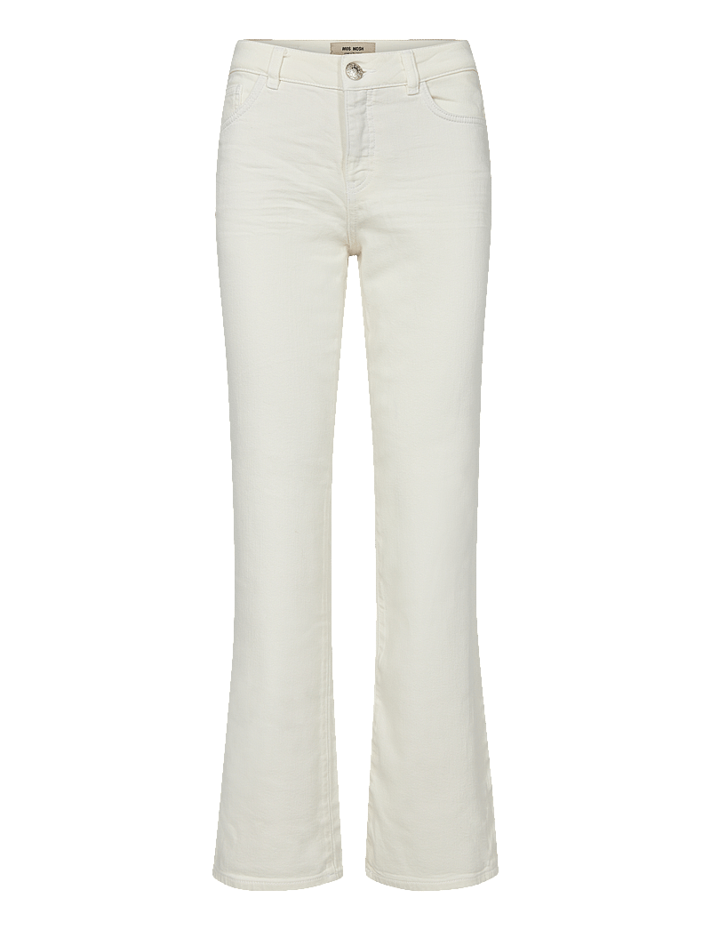 MOS MOSH - MMCecilia Magic Pant - alt eriti laia säärega teksad - white - 0