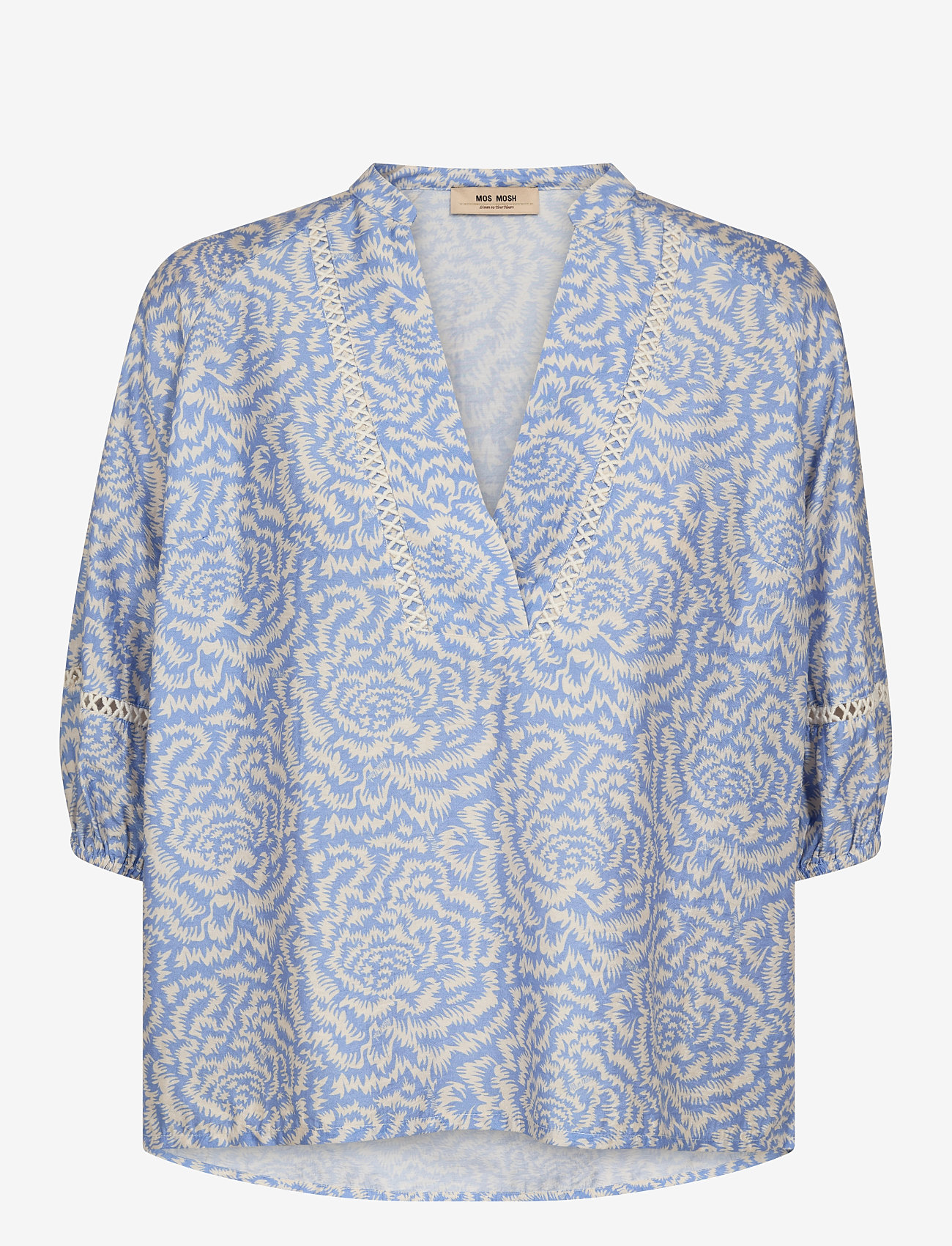 MOS MOSH - MMAleyna Saku Blouse - ecru - 0