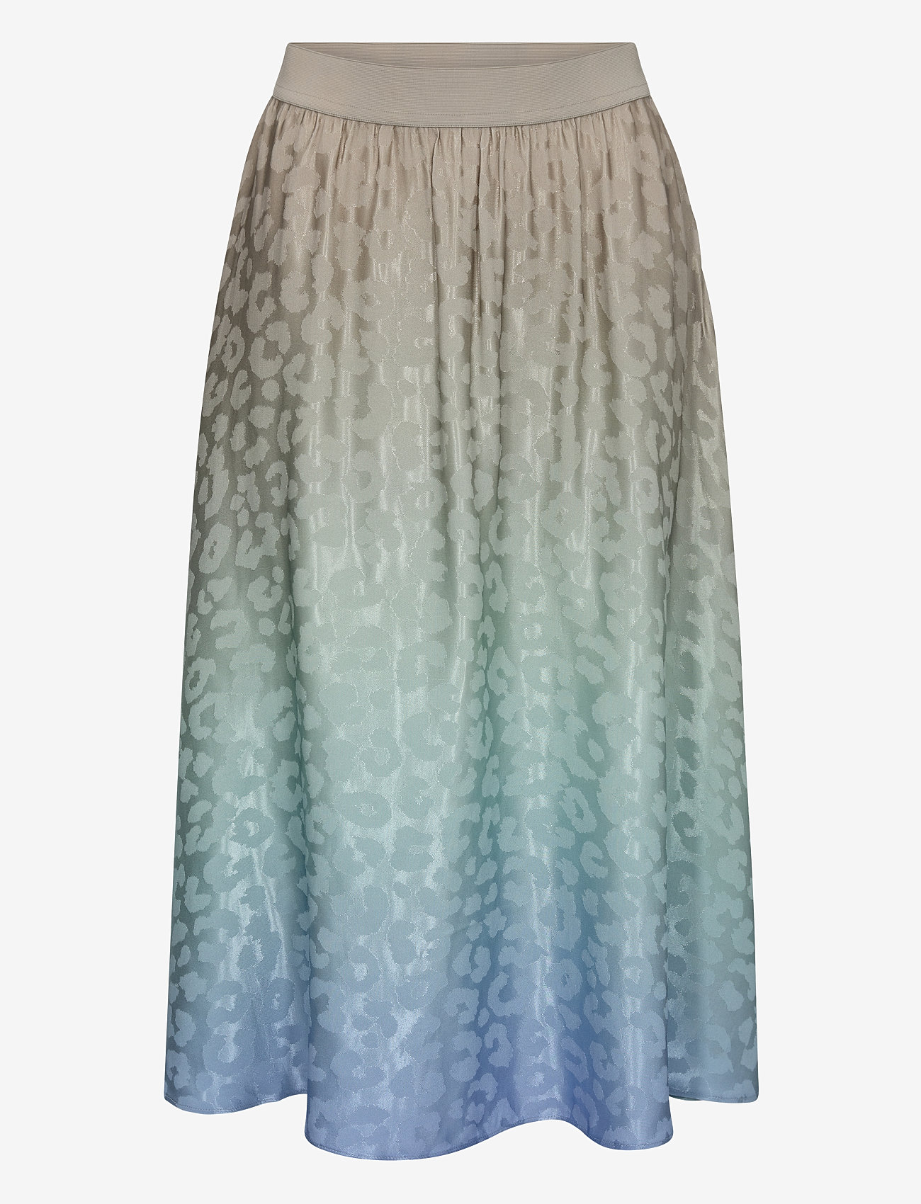 MOS MOSH - MMKashar Grade Skirt - midi kjolar - hydrangea - 0