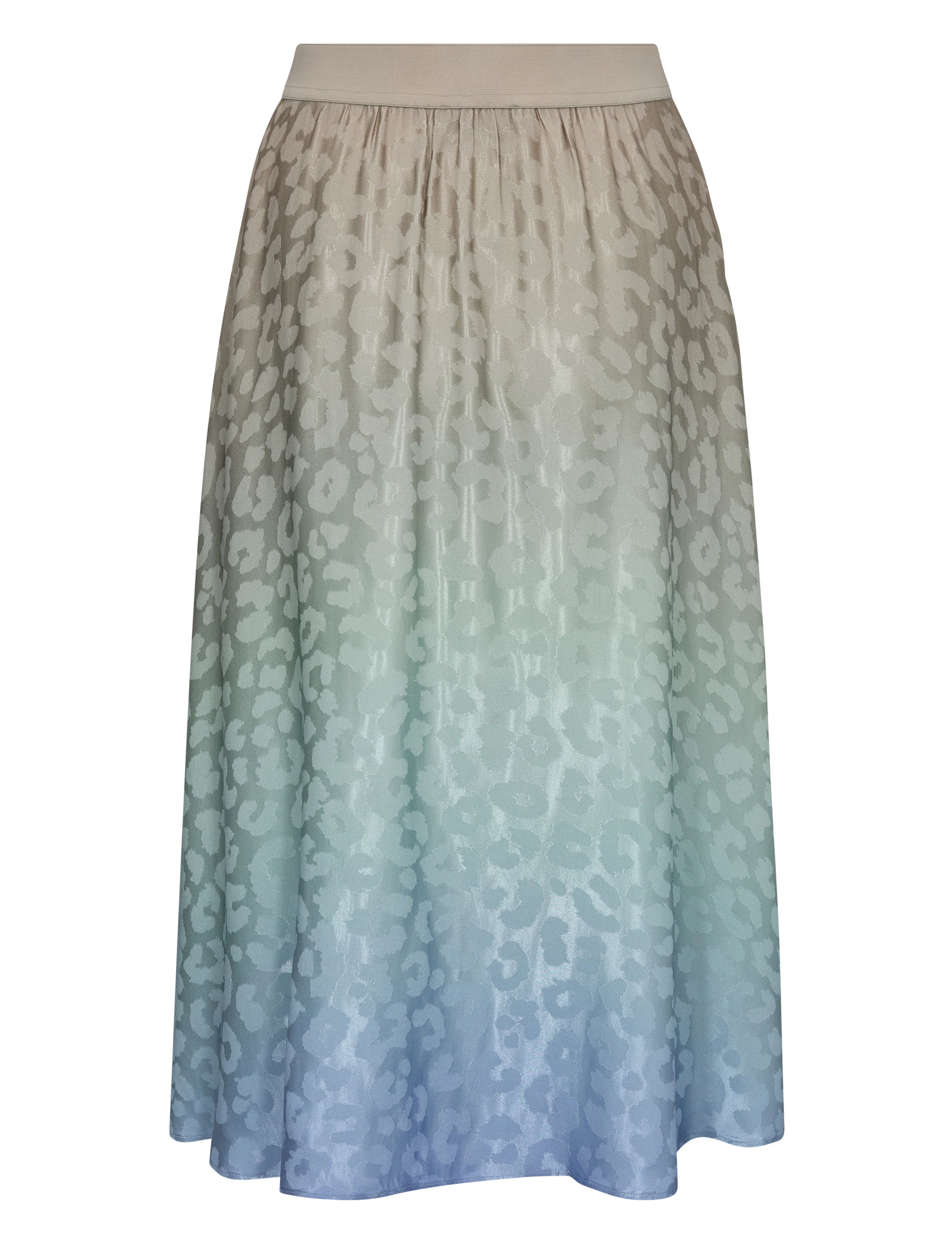 MOS MOSH - MMKashar Grade Skirt - midi kjolar - hydrangea - 1
