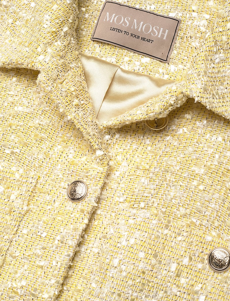 MOS MOSH - MMPenn Mino Jacket - bouclé - french vanilla - 2