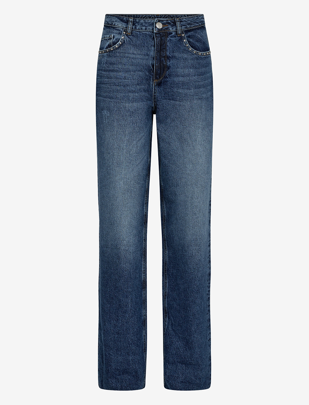 MOS MOSH - MMRelee Chrome Jeans - straight jeans - mid blue - 0