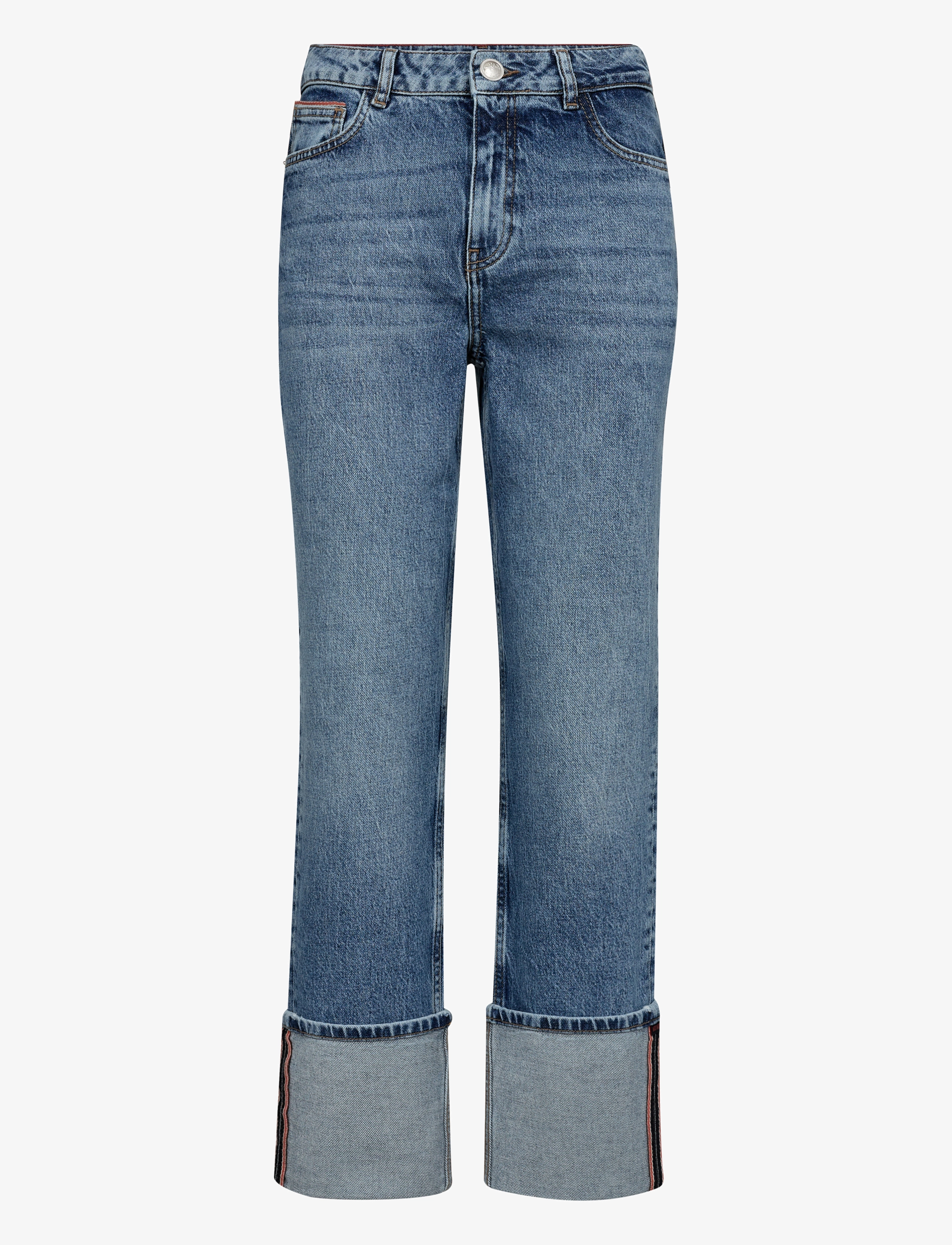 MOS MOSH Mmstella Chrome Jeans, 28 Regular, Blue, Jeans > Lige-Almindelige, Dame