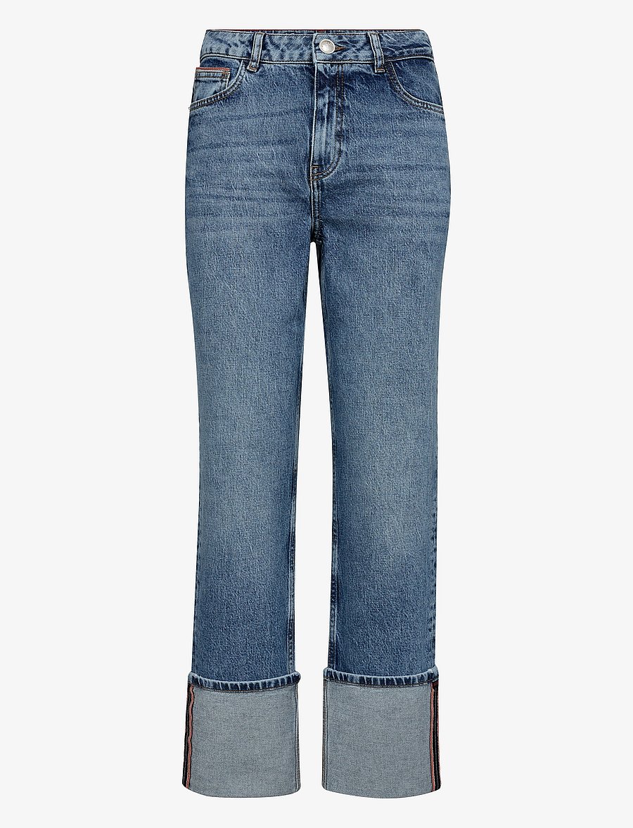 MOS MOSH - MMStella Chrome Jeans - gerade jeans - light blue - 0