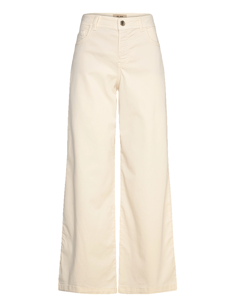 MOS MOSH - MMDara Treasure Pant - hosen mit weitem bein - ecru - 0