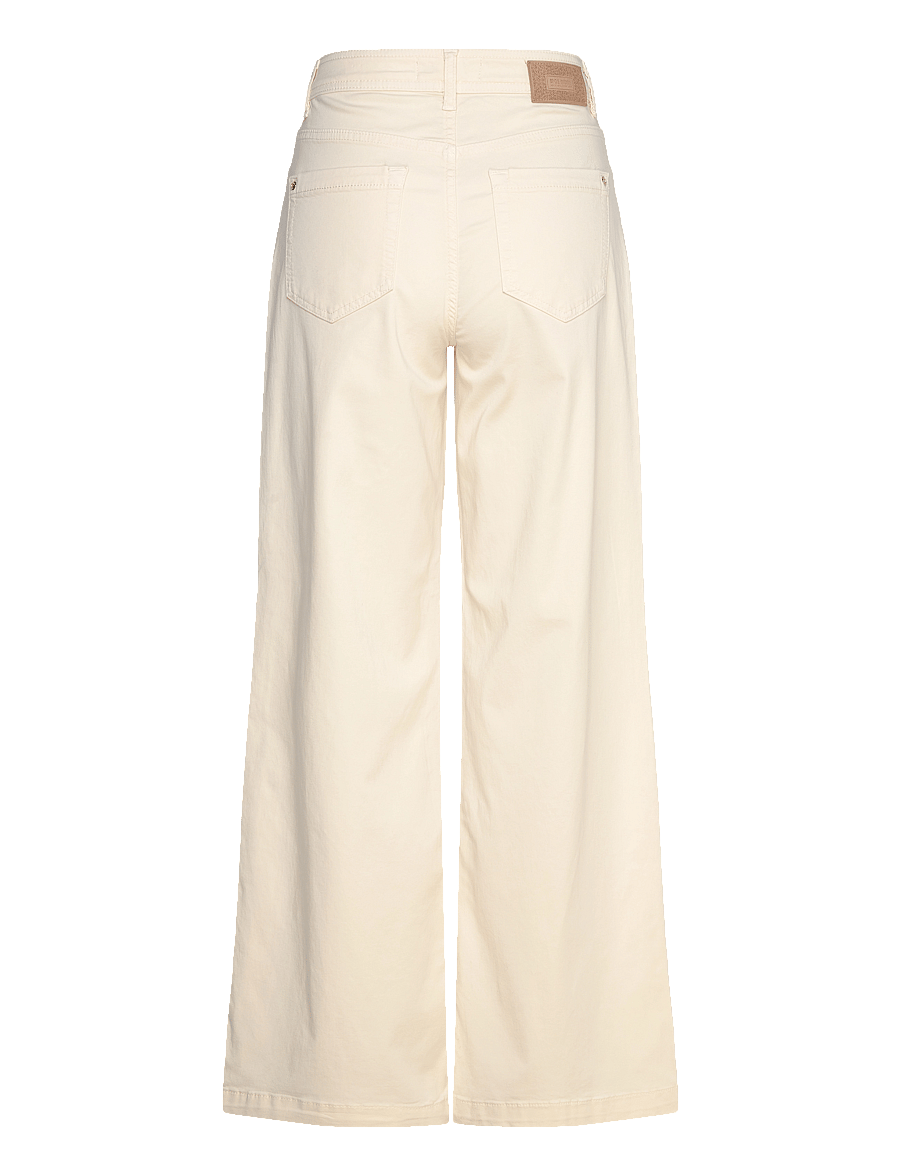 MOS MOSH - MMDara Treasure Pant - hosen mit weitem bein - ecru - 2