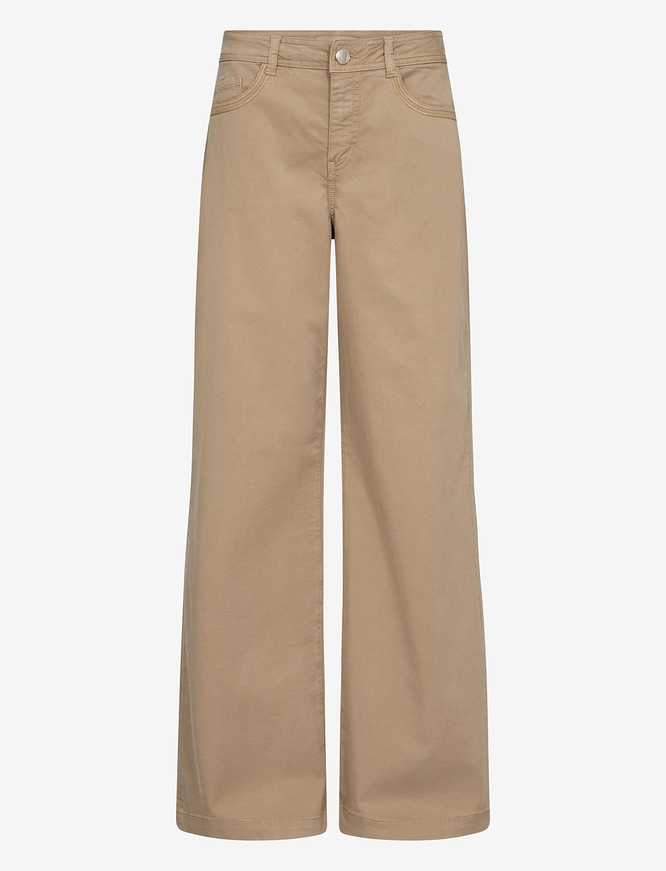 MOS MOSH - MMDara Treasure Pant - hosen mit weitem bein - sesame - 0