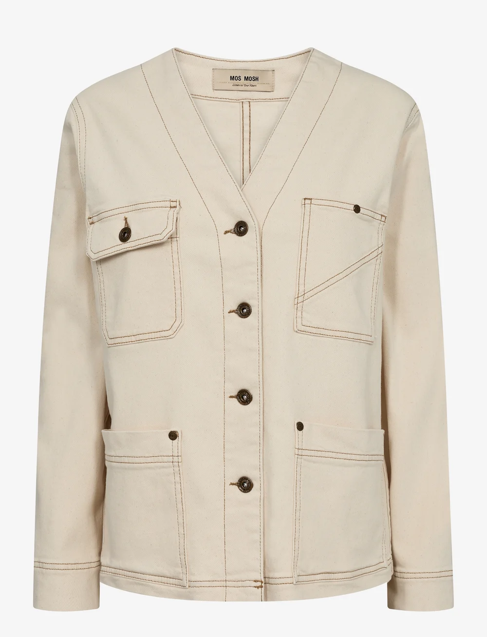 MOS MOSH - MMEfe Clay Jacket - teksatagid - clay - 0