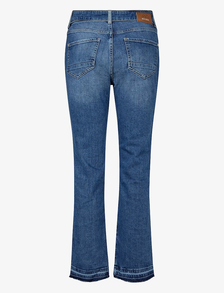 MOS MOSH - MMEverest Joren Jeans - Útvíðar gallabuxur - mid blue - 1