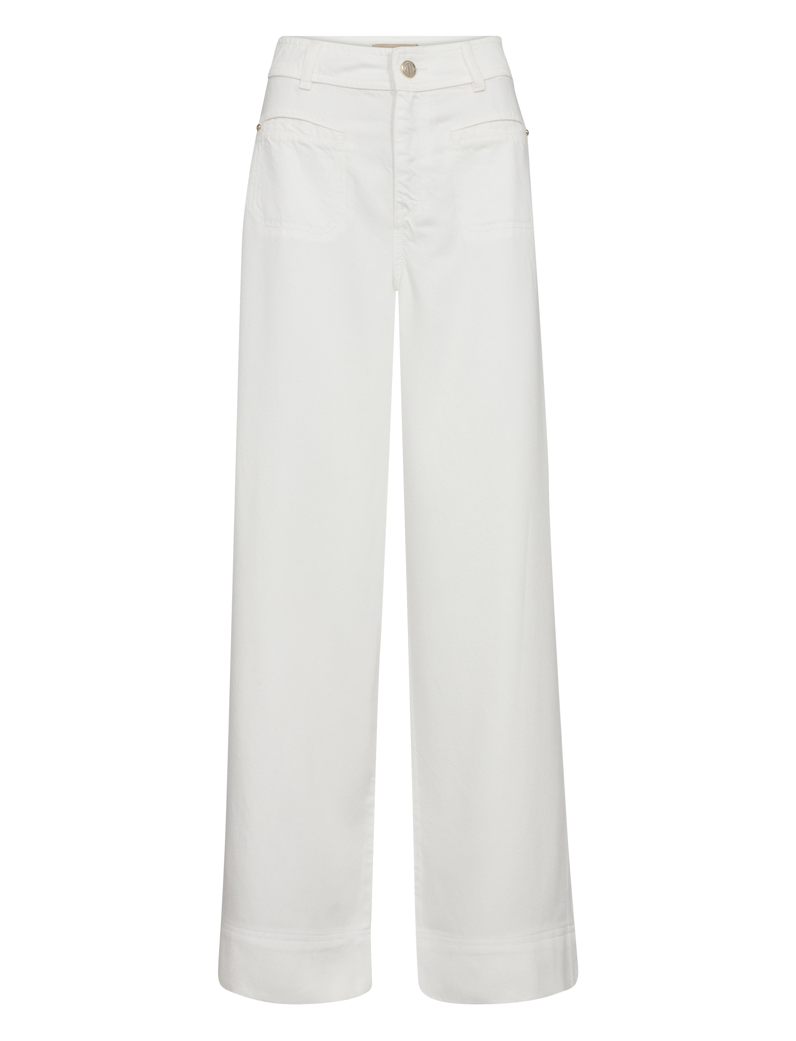 MOS MOSH Mmsoey Beaumont Hose Weiß - 25 - Damen