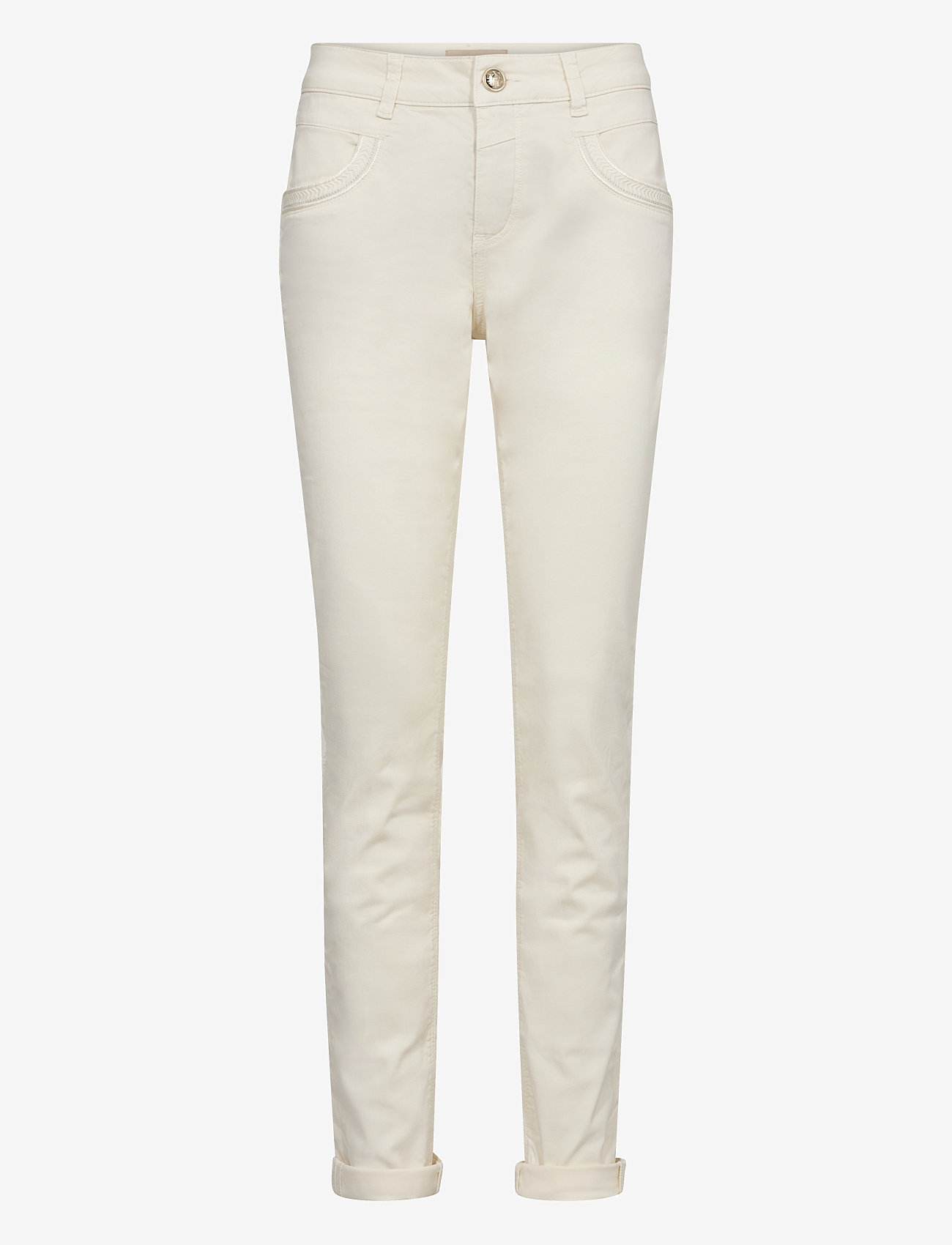 MOS MOSH - MMNaomi Treasure Pant - slim fit jeans - ecru - 0