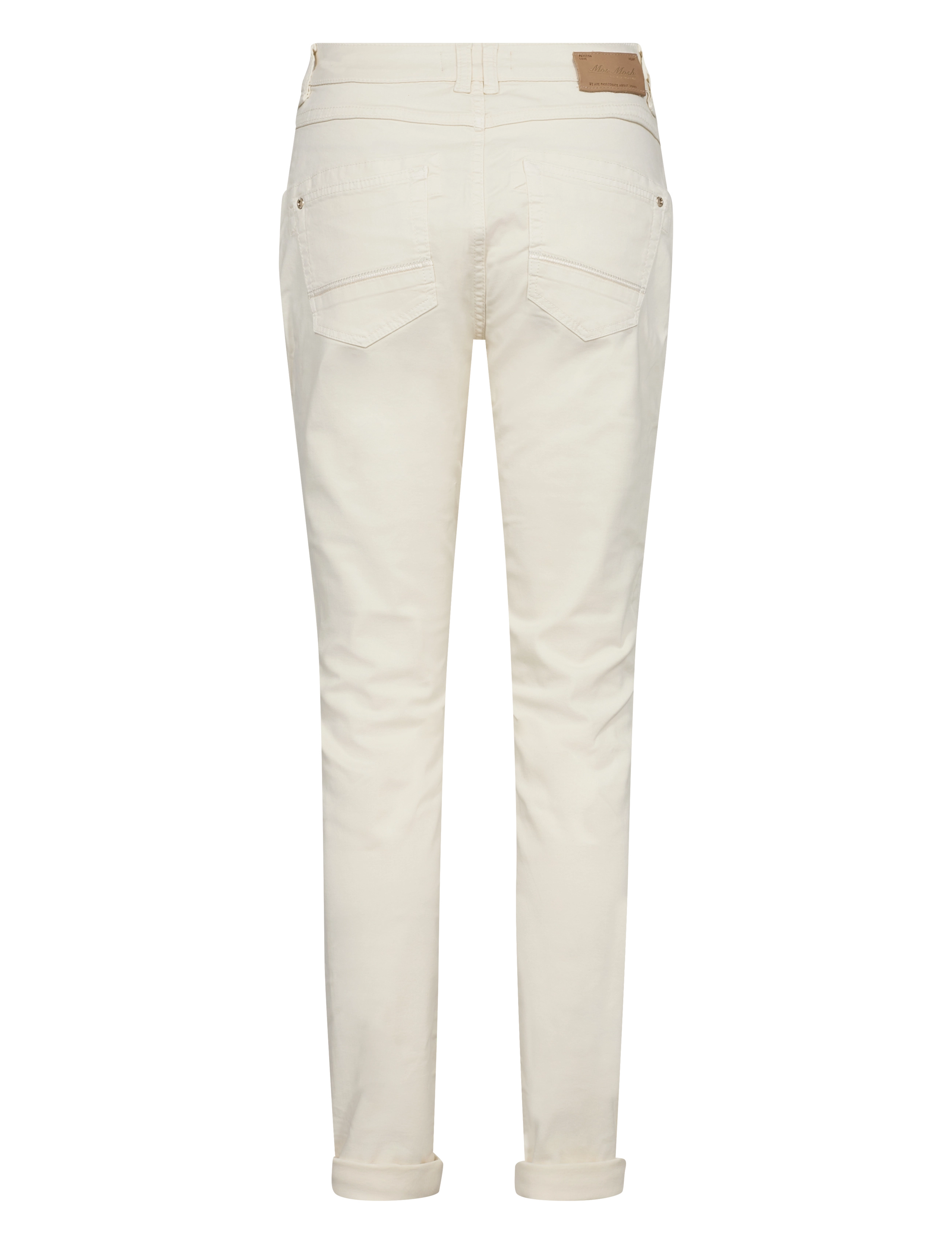 MOS MOSH - MMNaomi Treasure Pant - slim-fit-jeans - ecru - 1