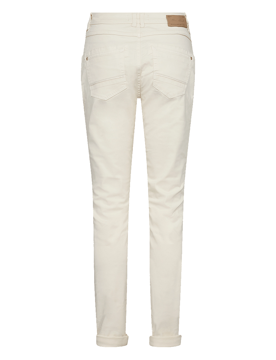 MOS MOSH - MMNaomi Treasure Pant - slim-fit-jeans - ecru - 1