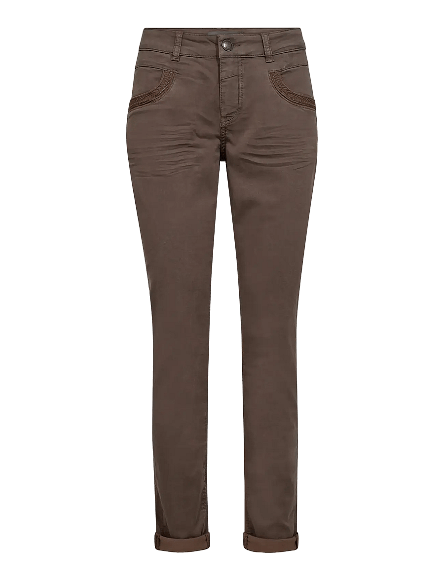 MOS MOSH - MMNaomi Treasure Pant - slim-fit-jeans - falcon - 0