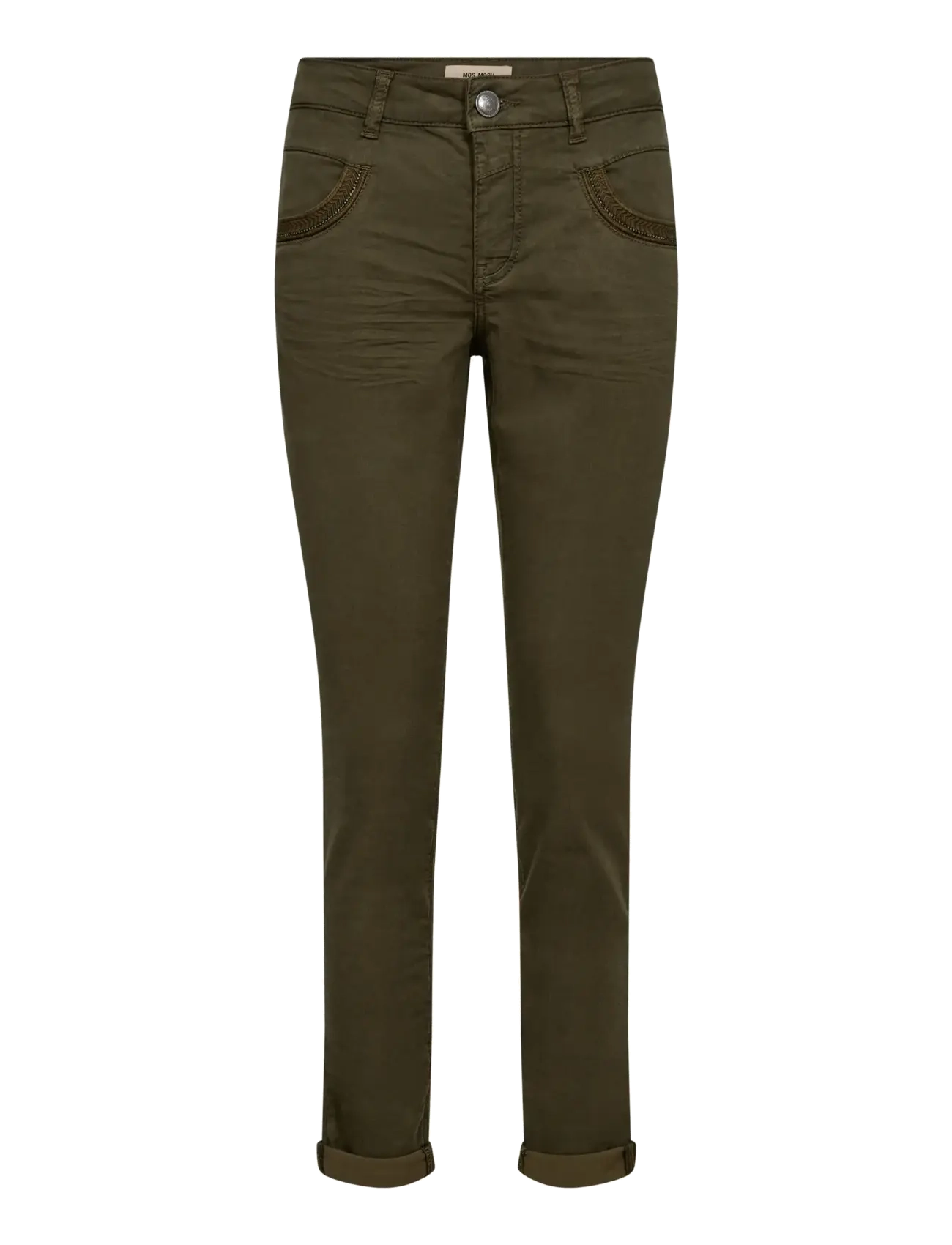 MOS MOSH MMNaomi Treasure Pant - Hosen - OLIVE NIGHT / khaki/green