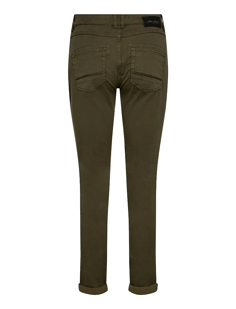 MOS MOSH - MMNaomi Treasure Pant - slim jeans - olive night - 1