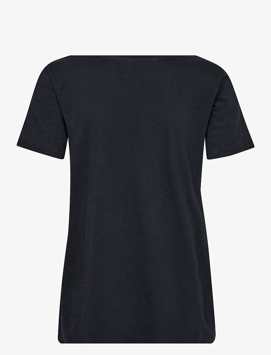 MOS MOSH - MMGethi Deco Tee - t-shirts - salute navy - 1