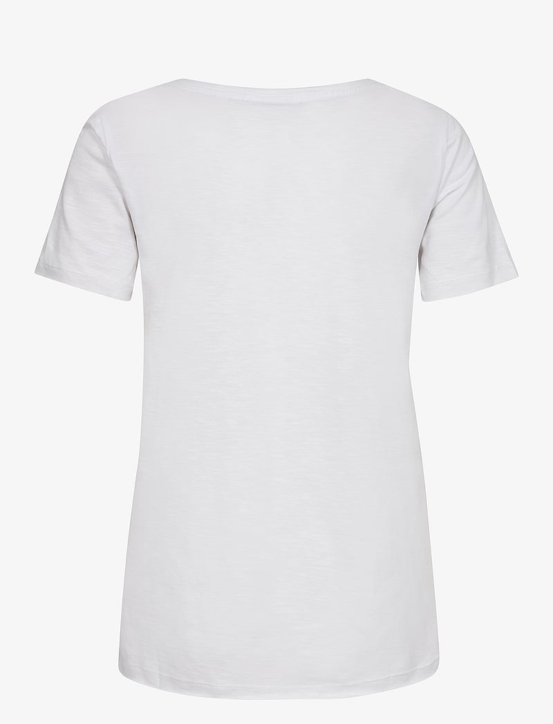 MOS MOSH - MMGethi Deco Tee - t-shirts - white - 1