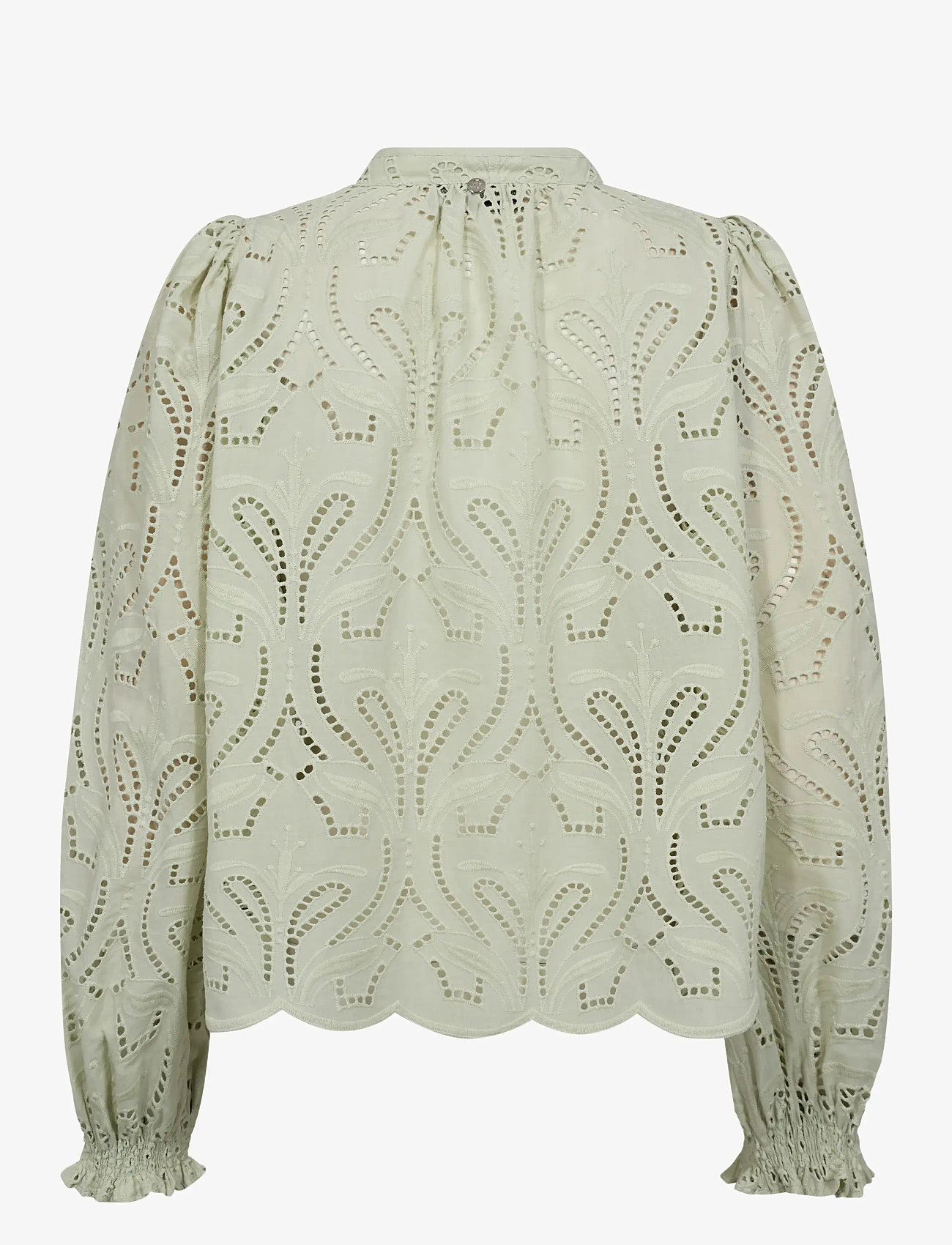 MOS MOSH - MMTazzin Caza Blouse - long sleeved blouses - celadon tint - 2