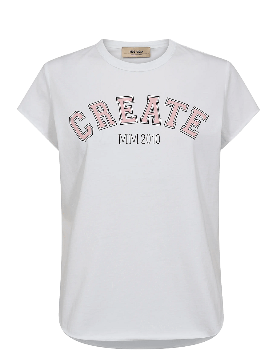 MOS MOSH - MMCelli O-SS Tee - powder pink - 0