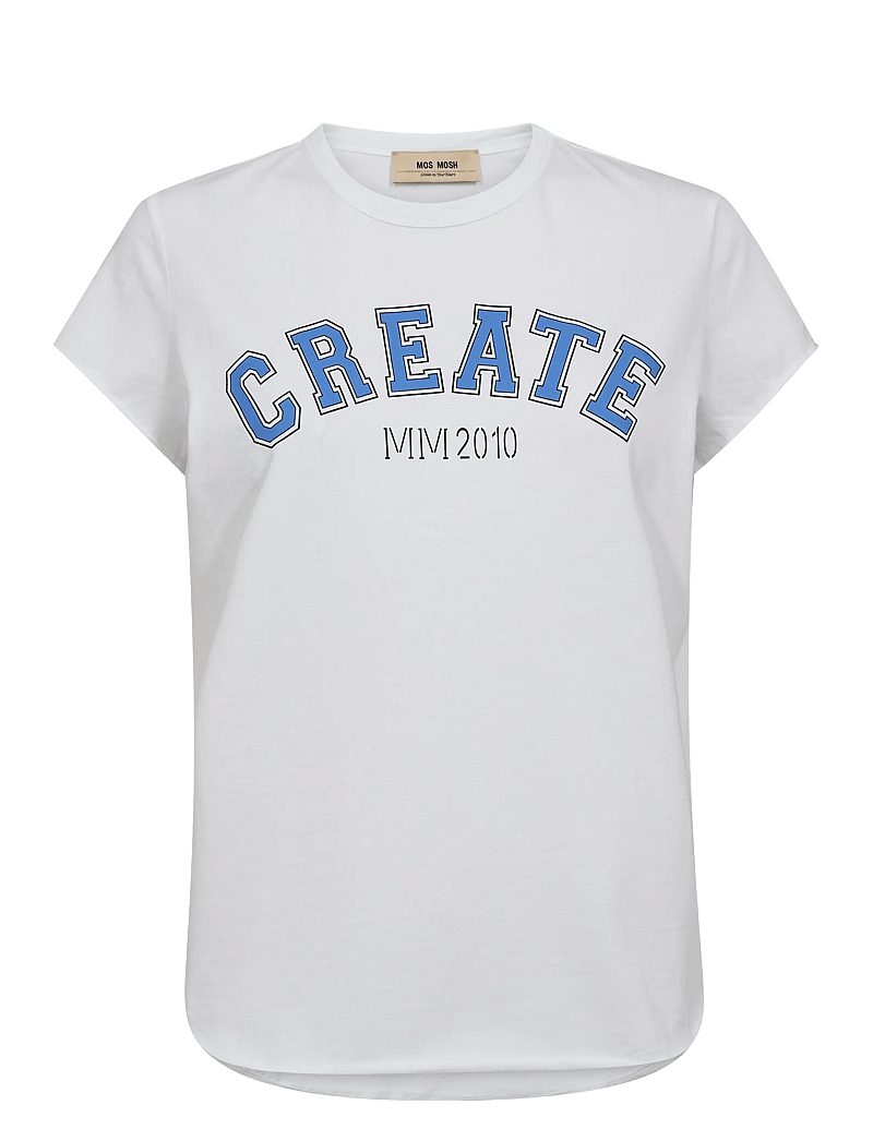 MOS MOSH - MMCelli O-SS Tee - t-shirts - regatta - 1