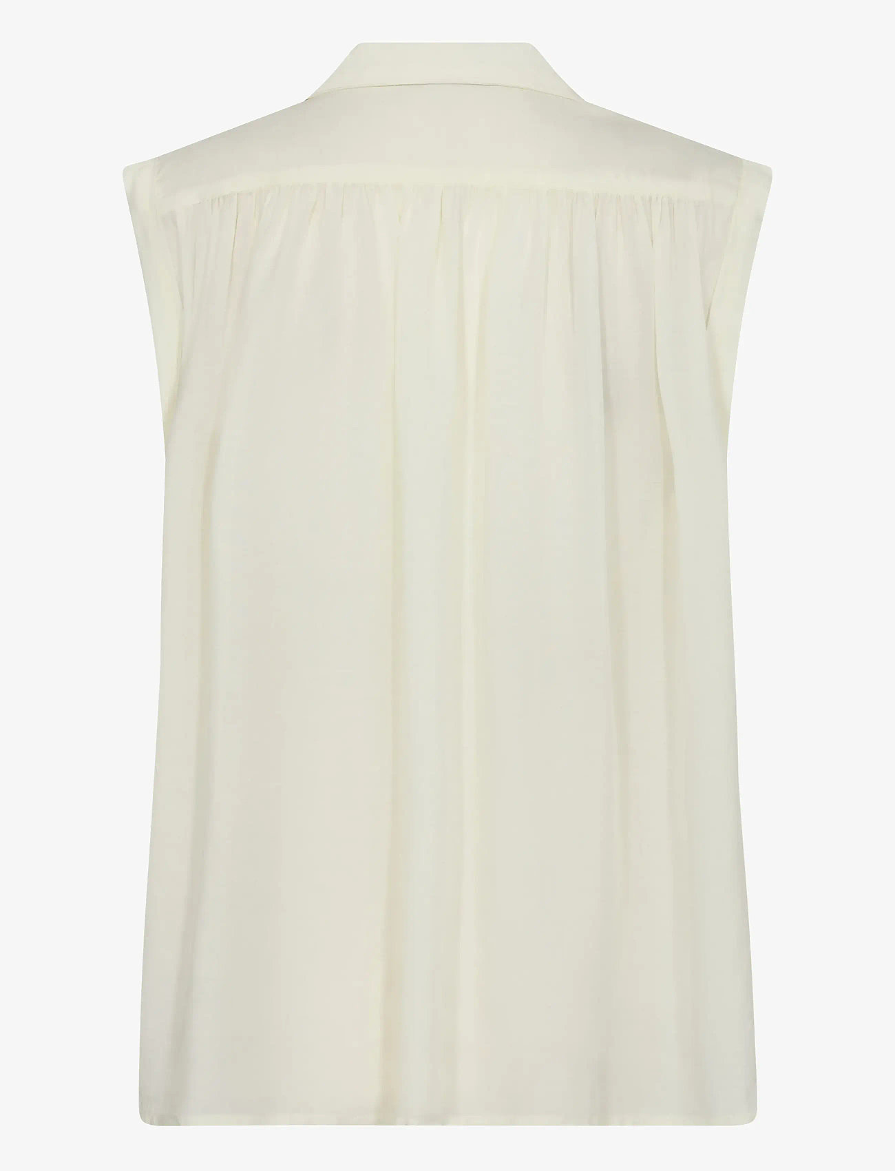 MOS MOSH - MMZuno SL Blouse - Ärmlösa blusar - lemon icing - 1